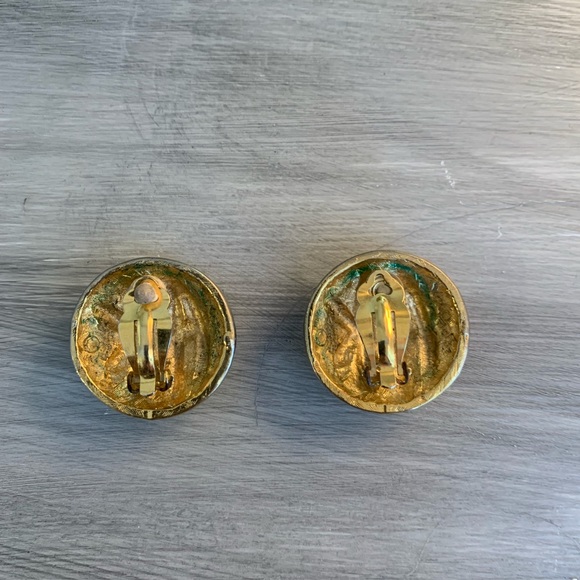 VINTAGE ANNE KLEIN EARRINGS - Picture 2 of 2